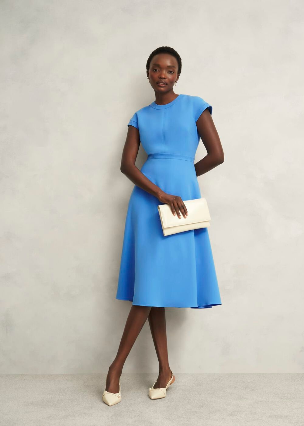 Hallie Dress, Hydrangea Blue, hi-res
