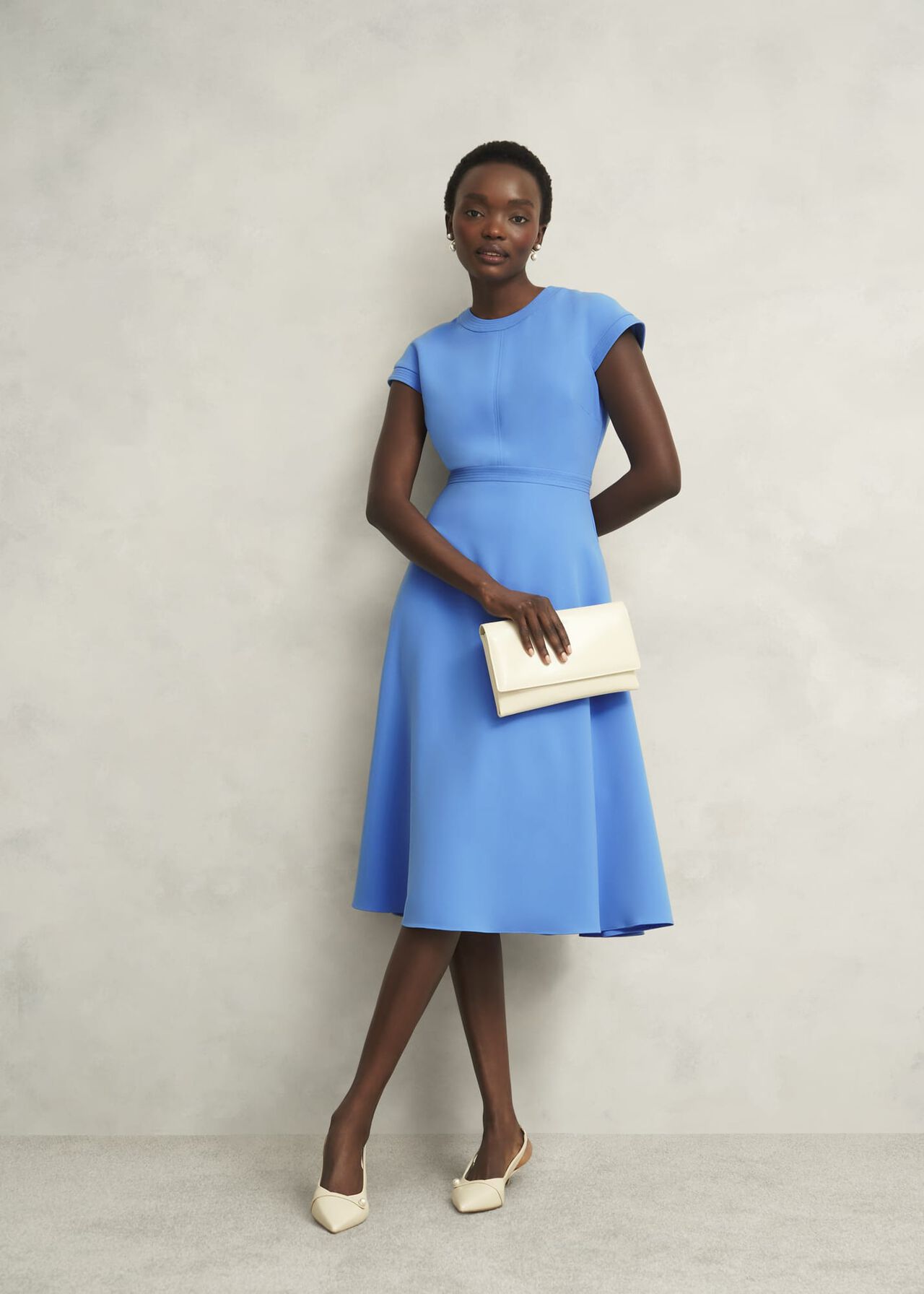 Hallie Dress, Hydrangea Blue, hi-res
