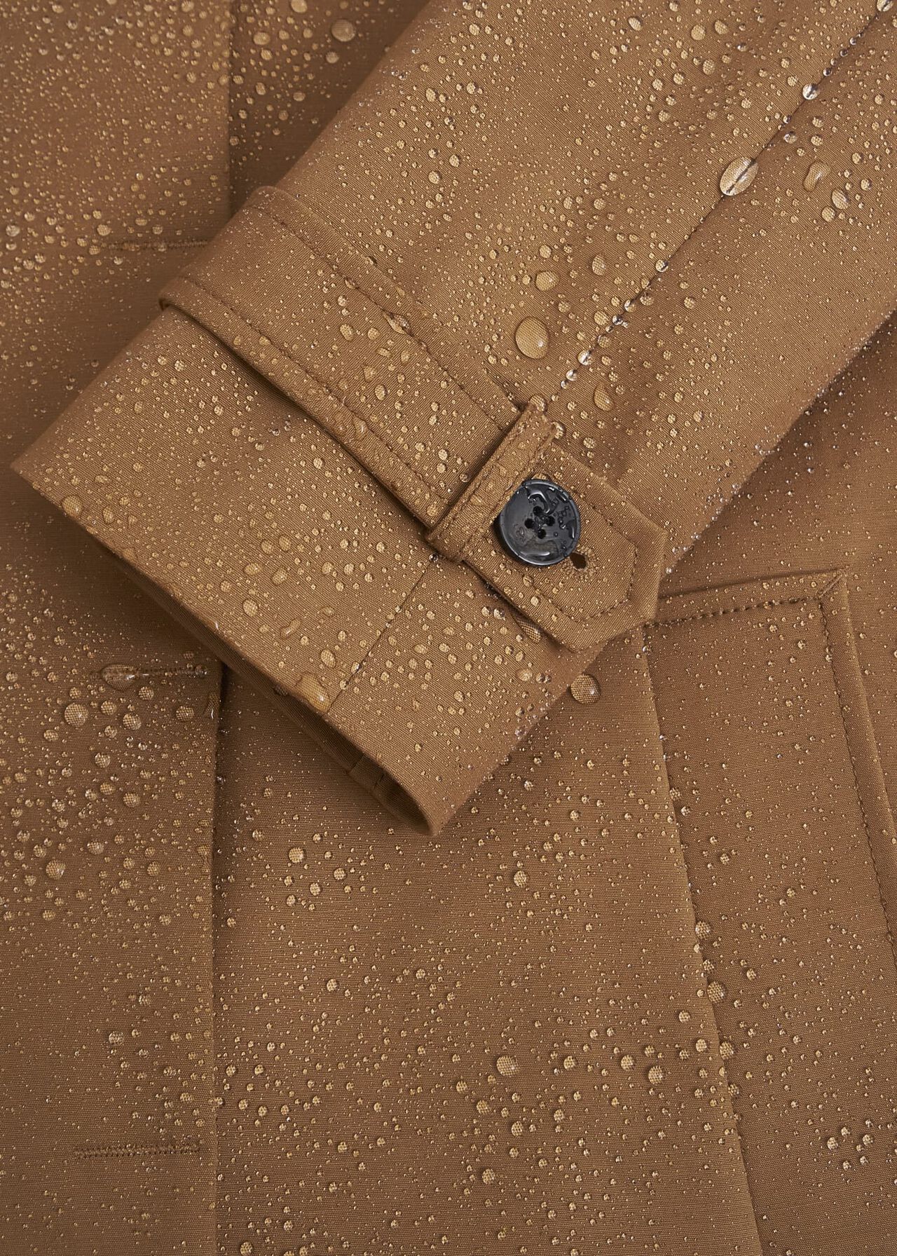 Vienna Shower Resistant Trench Coat, Cinnamon Brown, hi-res