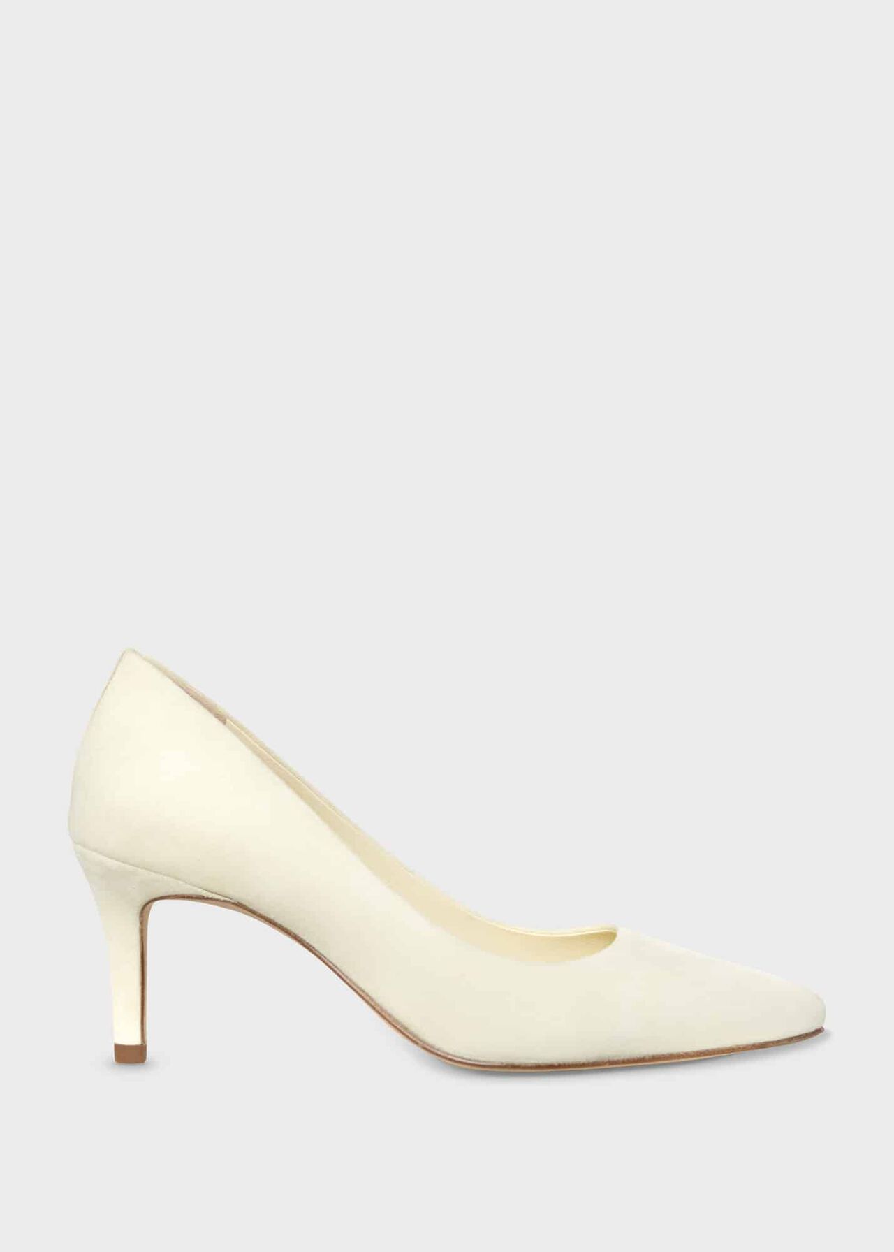 Adrienne Court Shoes, Pale Yellow, hi-res