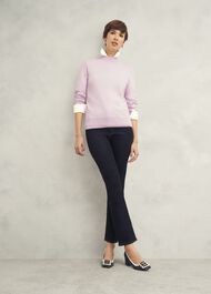 Indah Jumper With Cashmere, Dusted Pink, hi-res