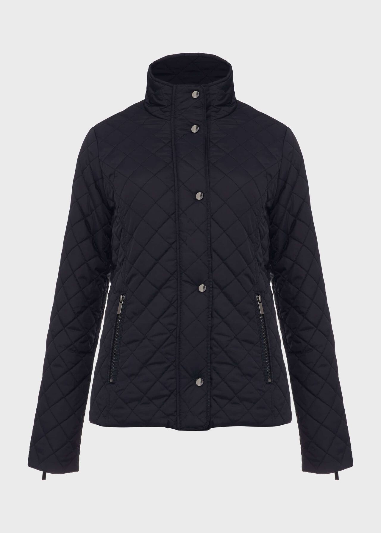 Carys Quilted Jacket, Navy, hi-res