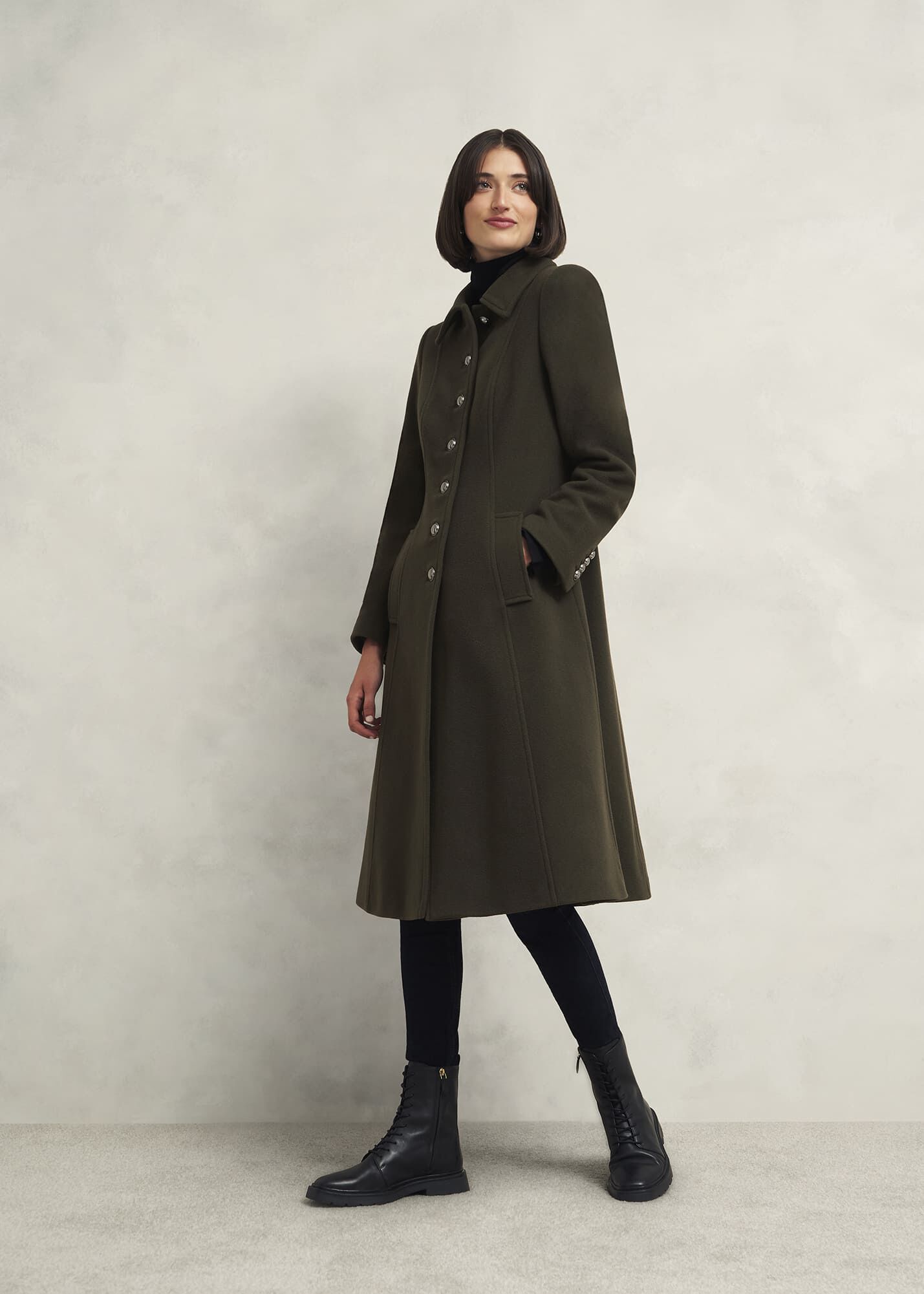 英国発【Hobbs London】Bayleyウールブレンドコート Bayley Wool Blend Coat | Hobbs UK |
