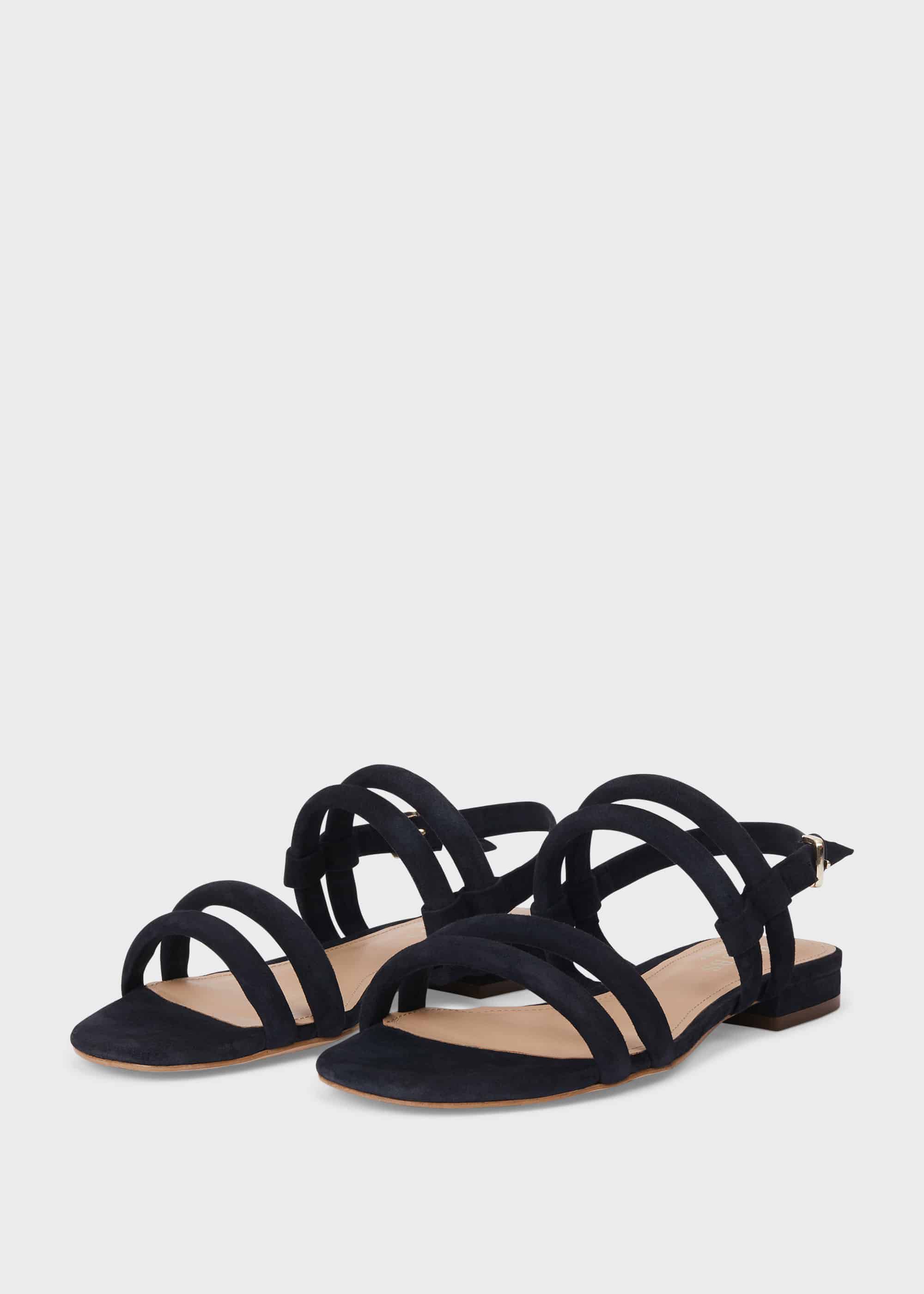 Hobbs navy sandals new arrivals