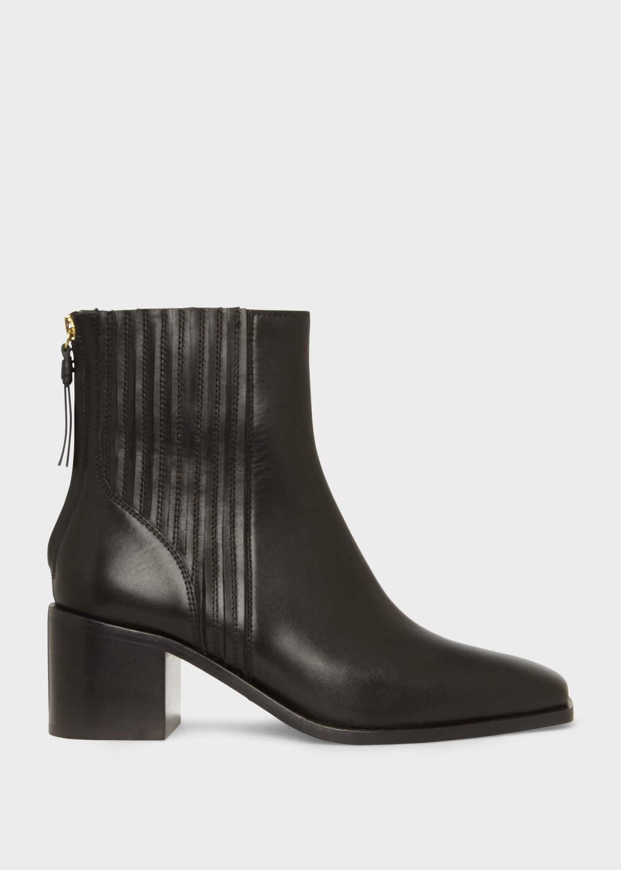 Willa Ankle Boots, Black, hi-res