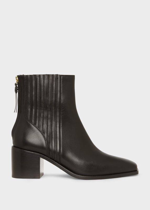 Willa Leather Ankle Boot