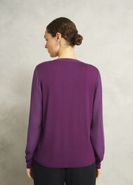 Darcy Top, Vibrant Purple, hi-res