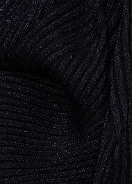 Mariella Square Neck Jumper, Black, hi-res