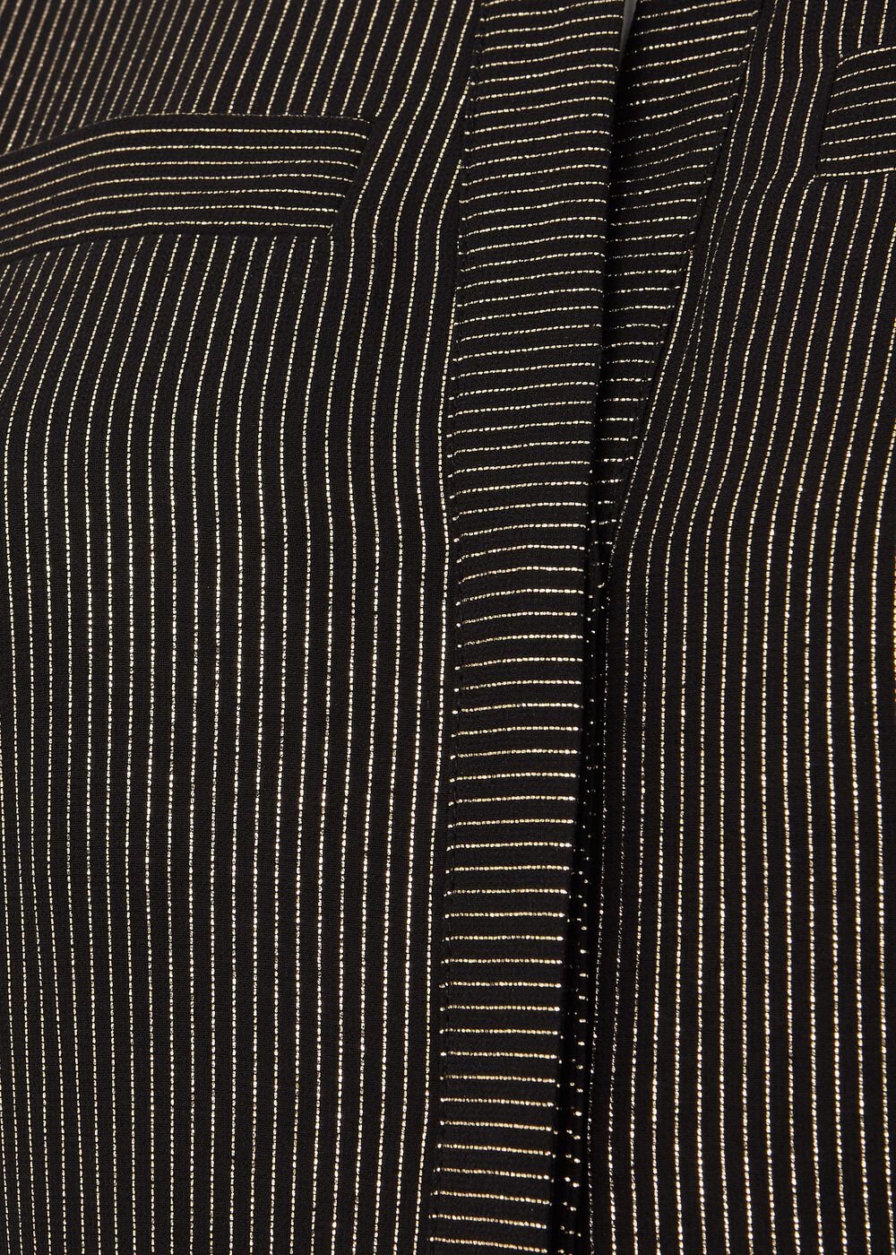 Wren Shirt Dress, Black Gold, hi-res