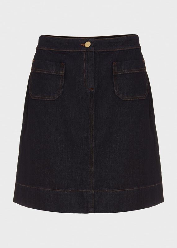 Ami Denim Mini Skirt