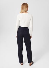 Dora Trousers, True Navy, hi-res