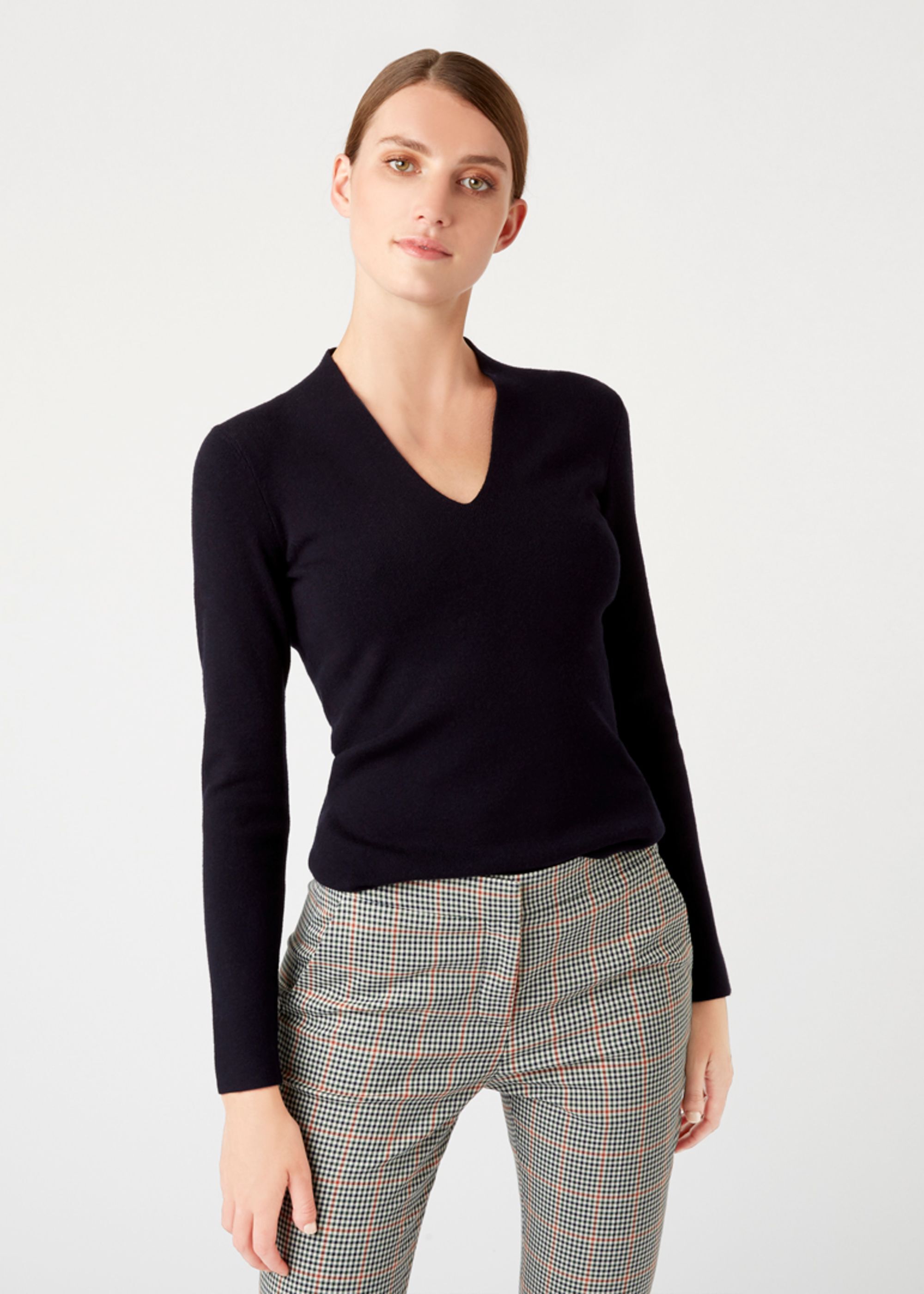 hobbs navy cardigan