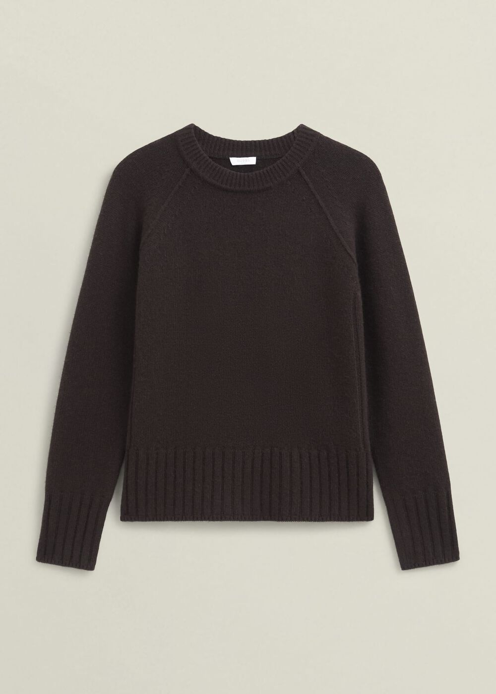 Mali Crew Neck Jumper, Alder Brown, hi-res