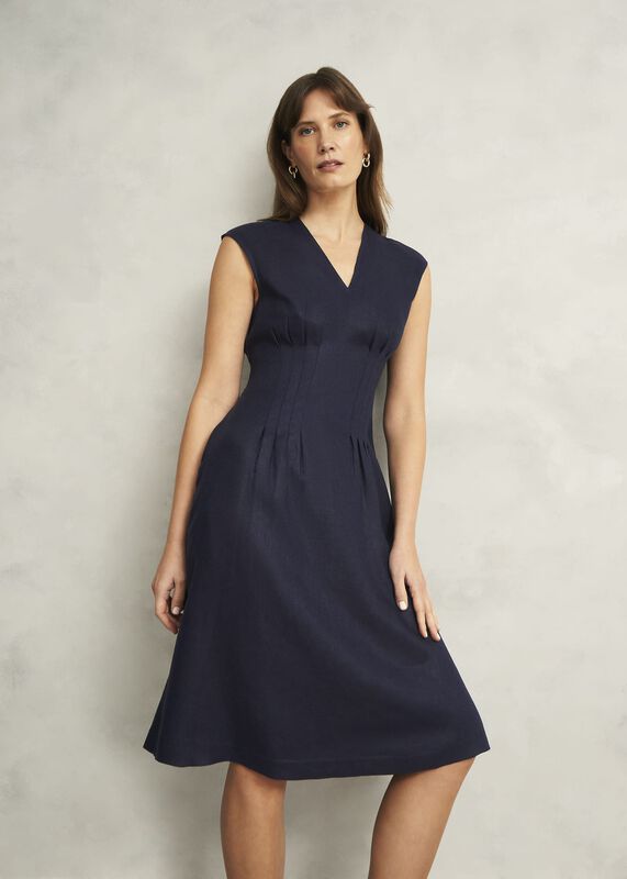 Petite Kayleigh Linen Dress