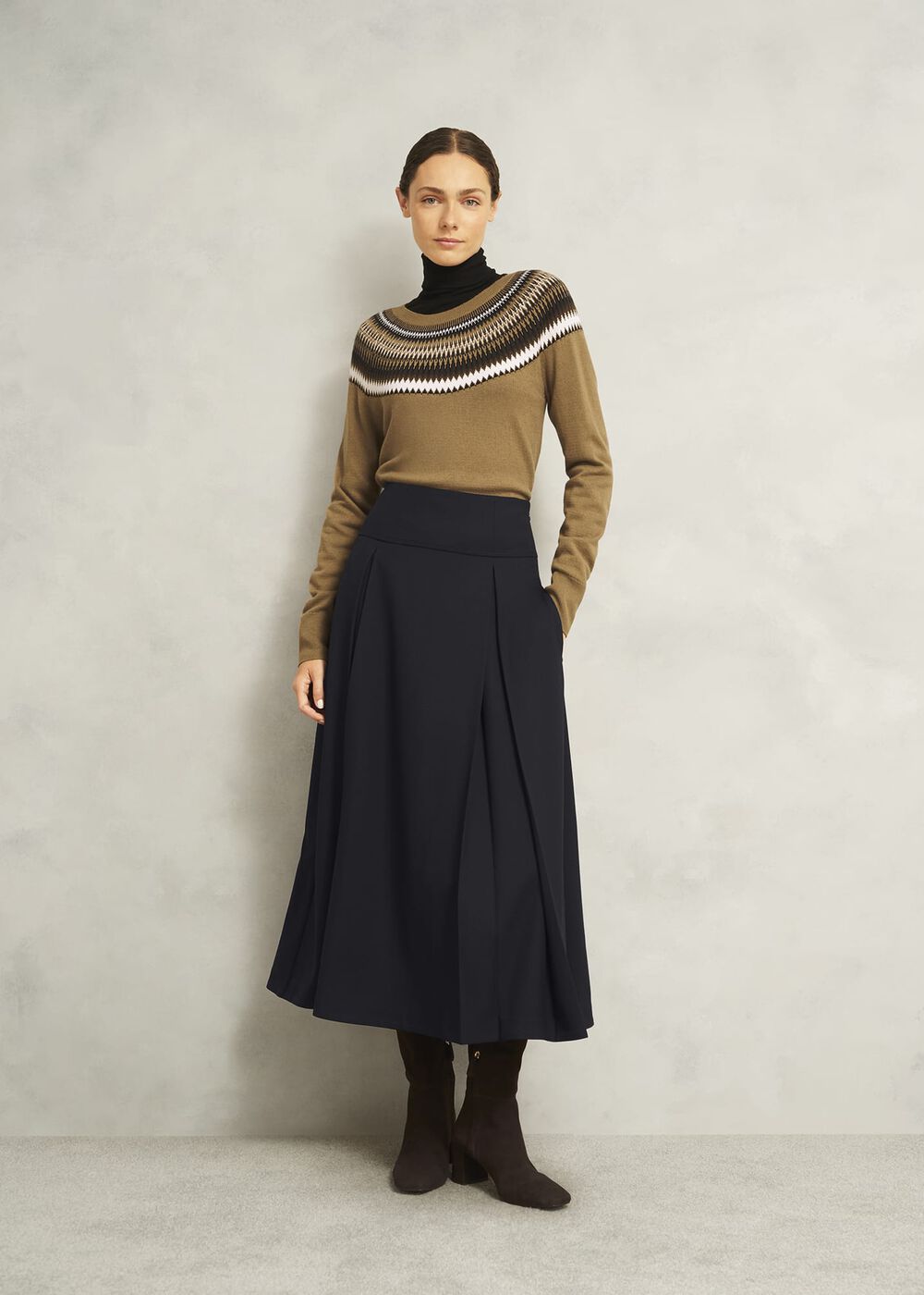 Berkely Skirt, Black, hi-res