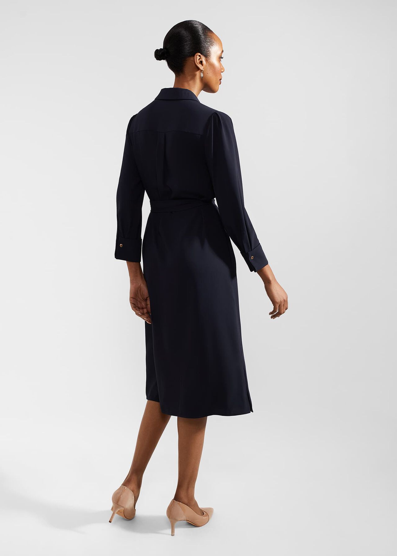 Verity Dress, Navy, hi-res