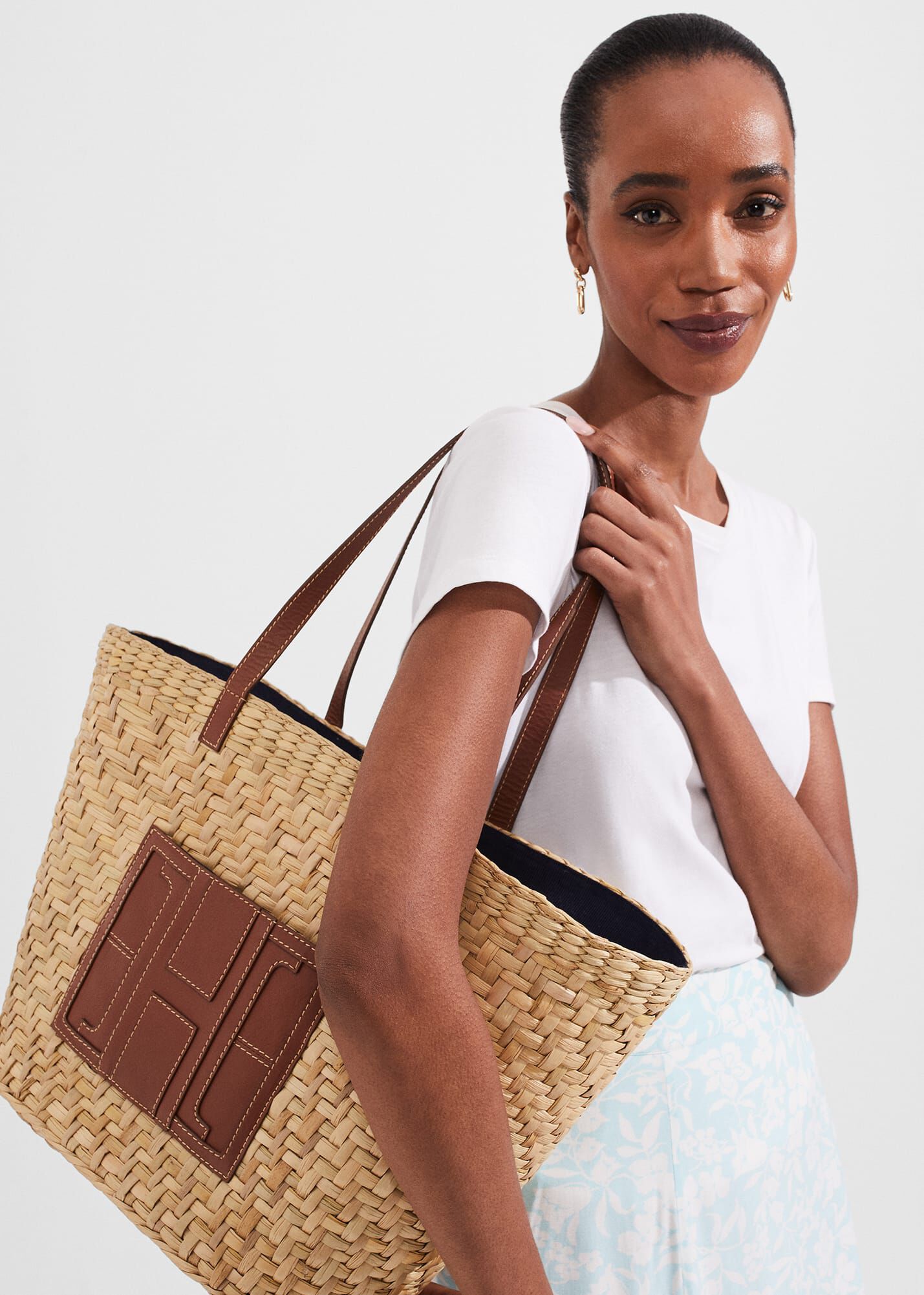 Tan beach bag outlet