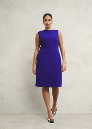 Petite Katia Dress, Cobalt Blue, hi-res