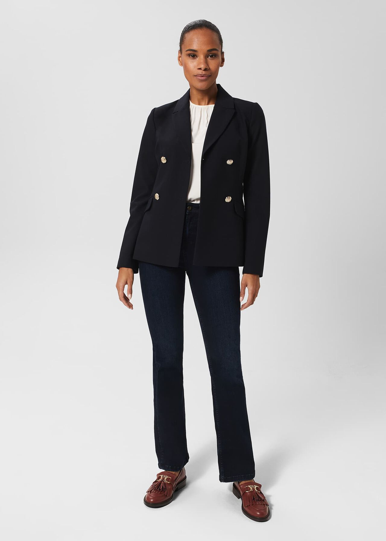 Ashley Loafer, Dark Pecan, hi-res