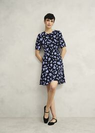 Rydall Mini Dress, Black Multi, hi-res