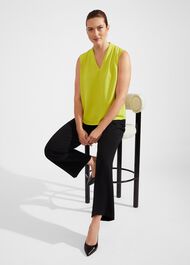 Nina Blouse, Lime, hi-res