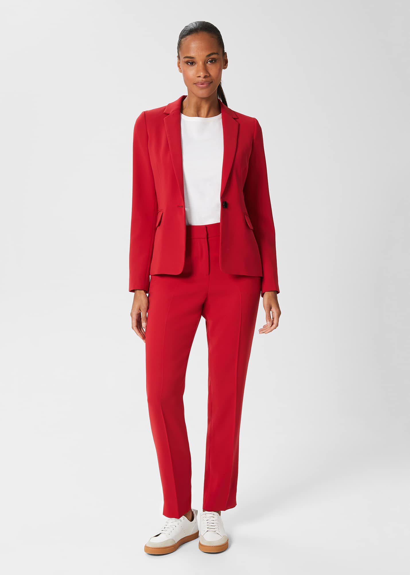 Suit 2025 dress red
