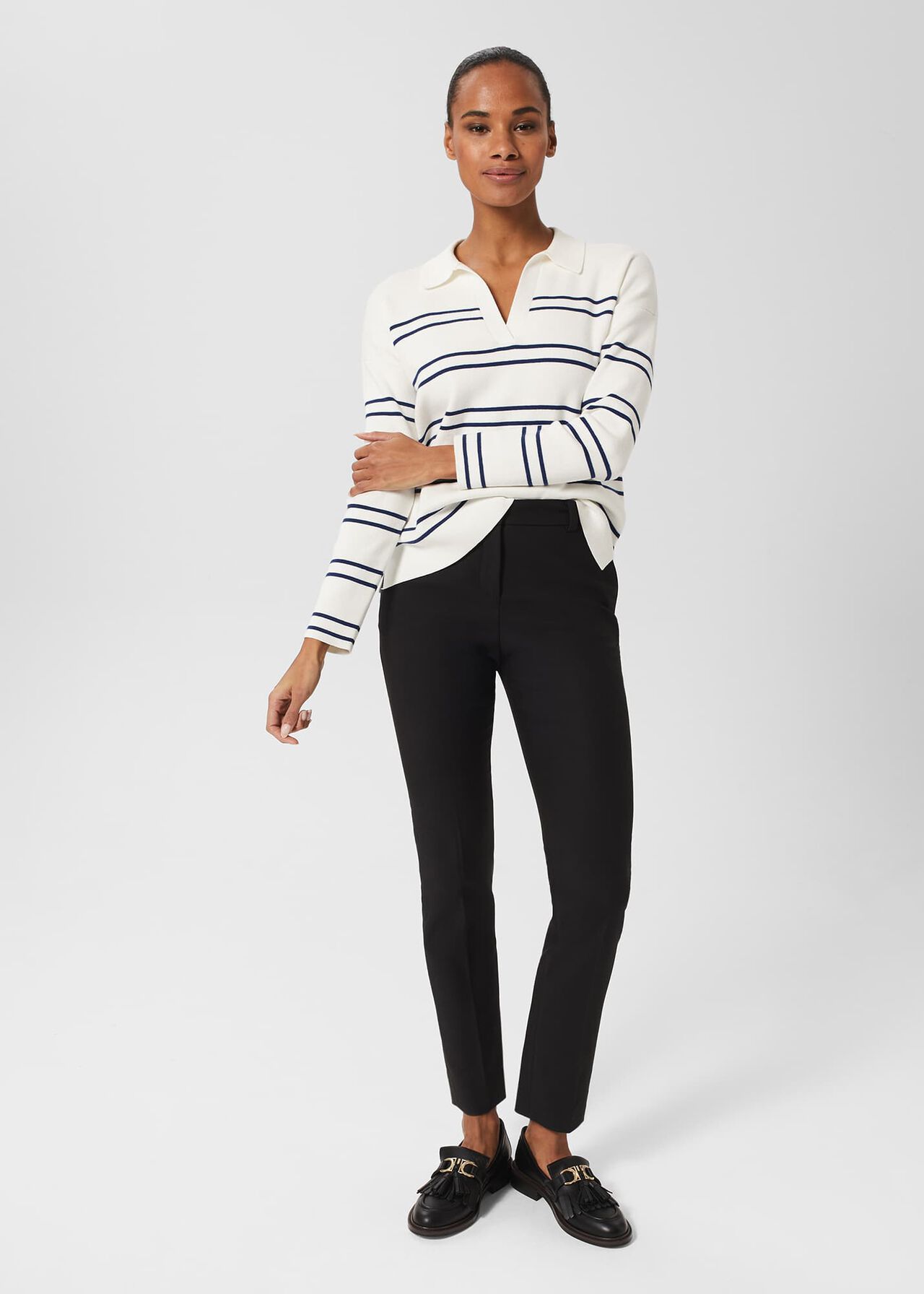 Ashley Loafer, Black, hi-res