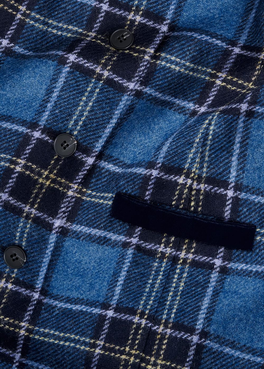 Joella Wool Dress, Blue Multi, hi-res