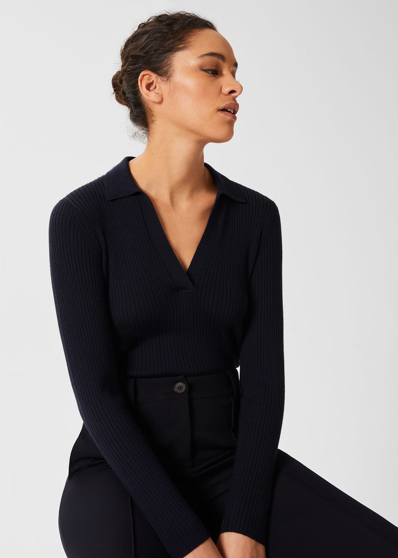 Alexis Merino Jumper, Navy, hi-res