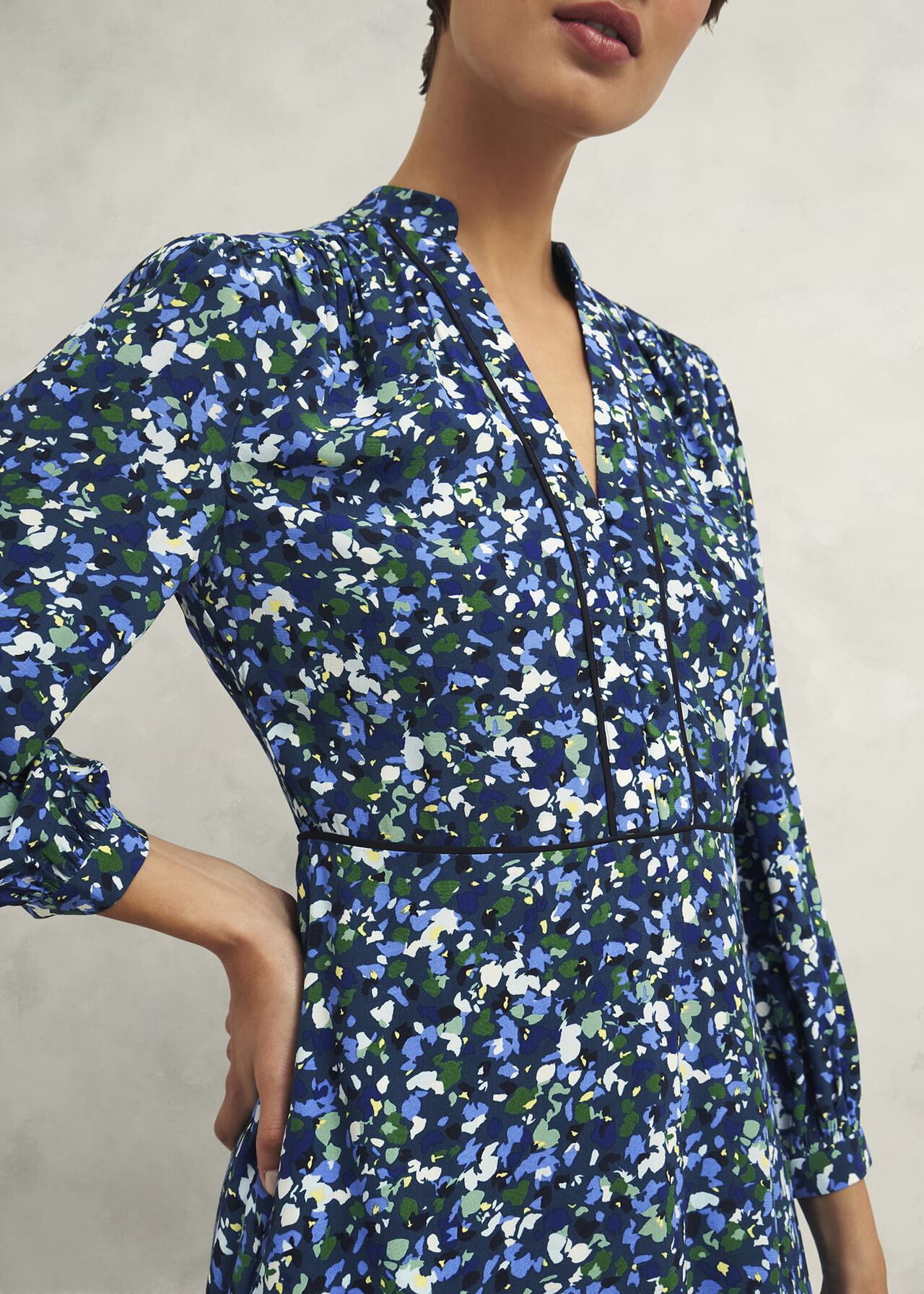 Iris Dress, Green Multi, hi-res