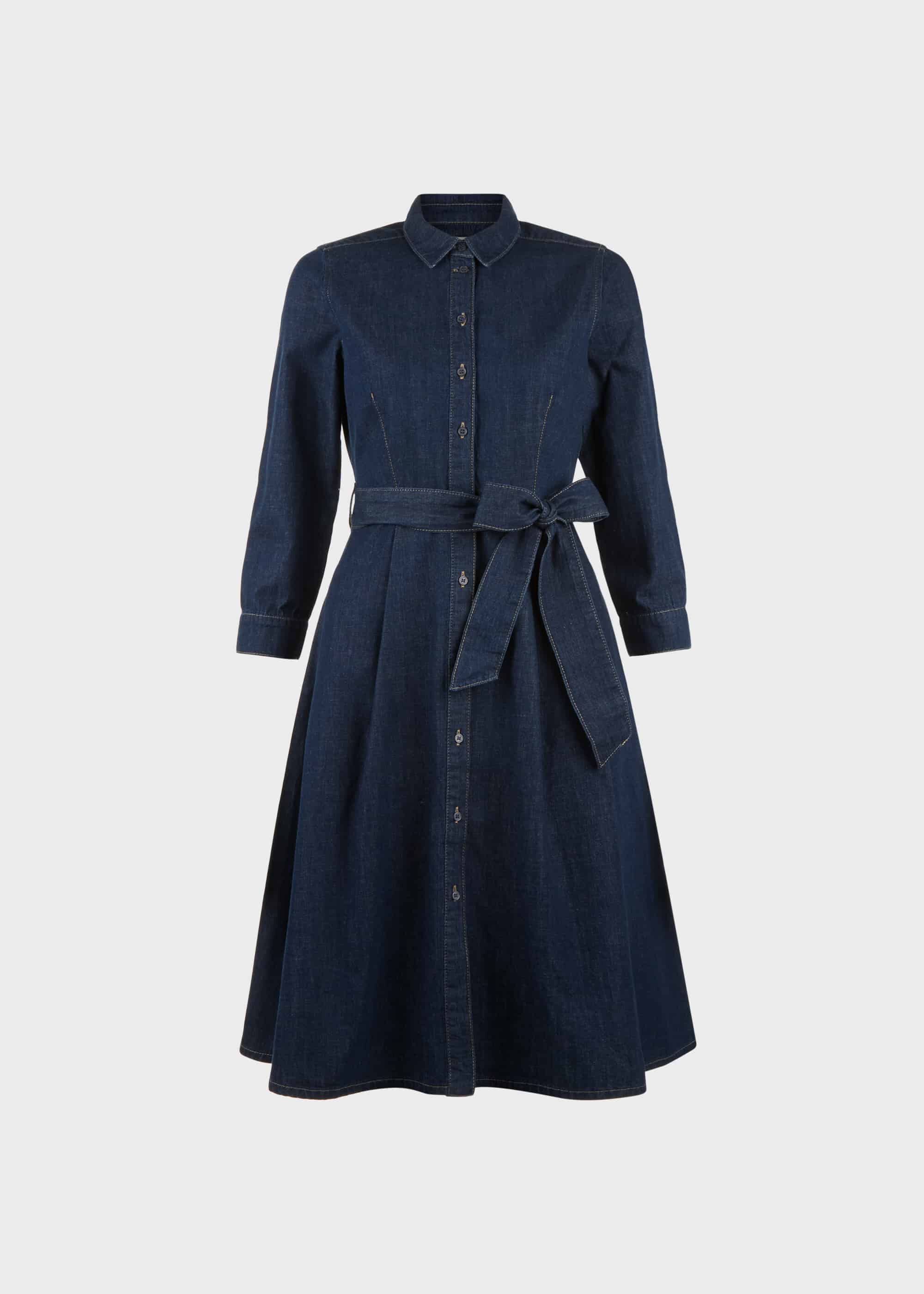 hobbs denim dress