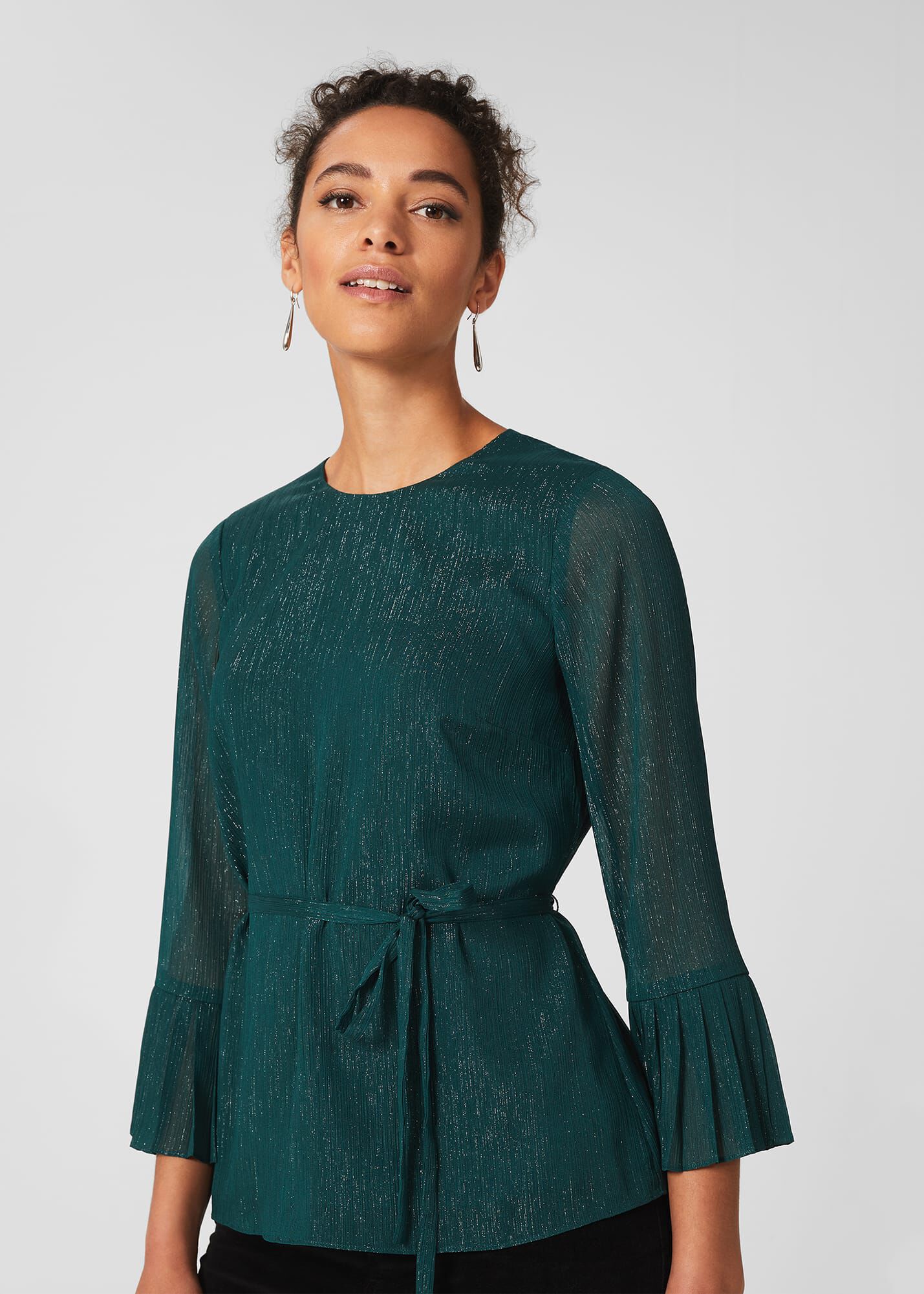 【あすつく】 Top Detail Pleat Melodie | | US Hobbs トップス