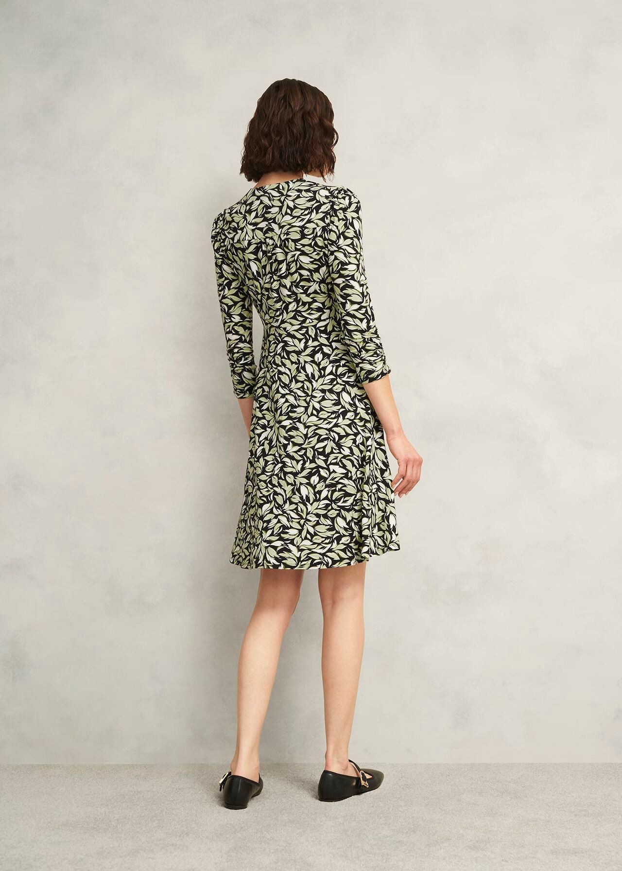 Elosie Jersey Dress, Navy Multi, hi-res