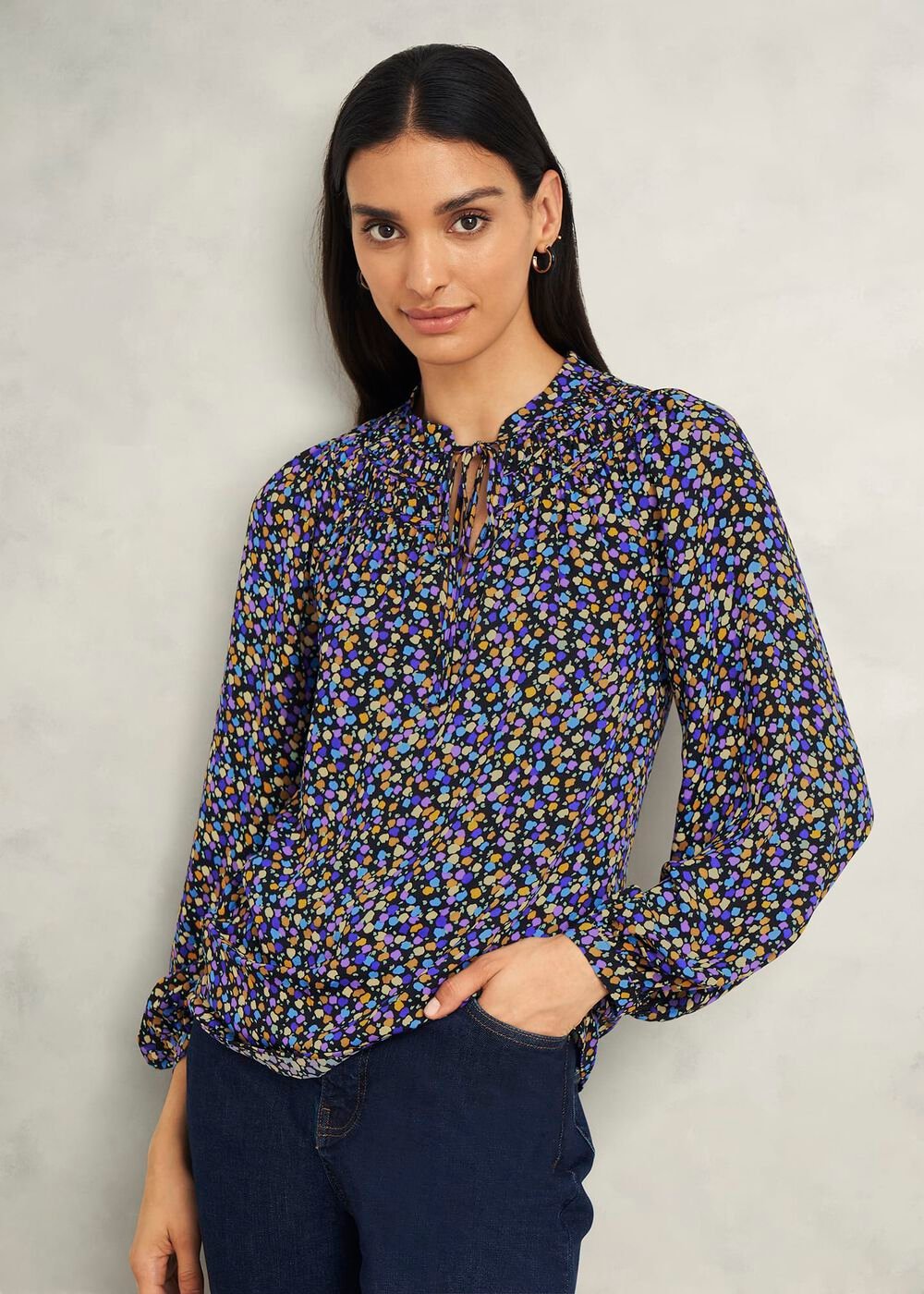 Dorfold Blouse, Multi, hi-res