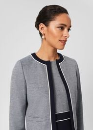 Petite Steph Jacket, Navy Multi, hi-res