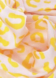 Beatrice Tie Neck Blouse, Ivory Yellow, hi-res