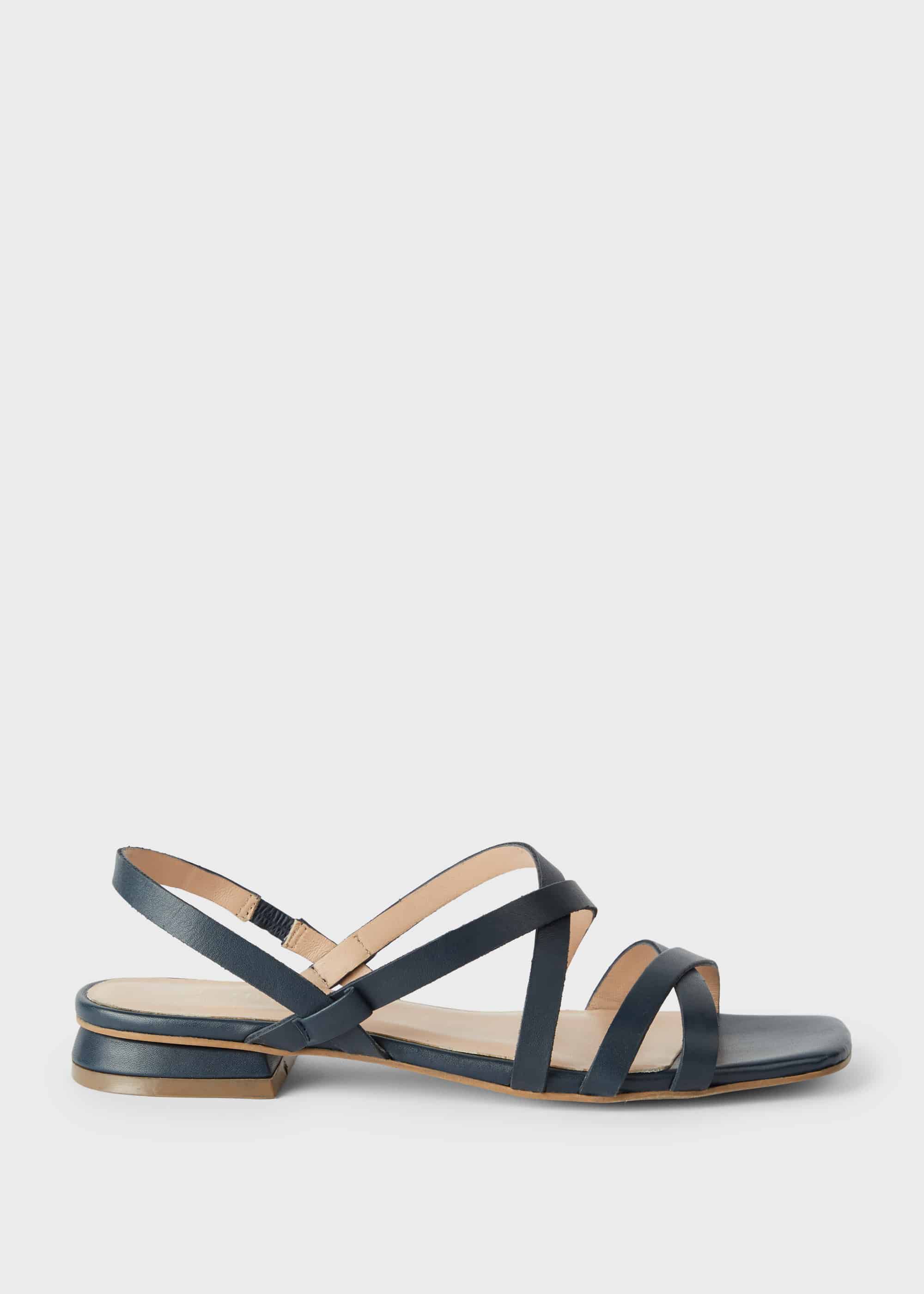 hobbs navy sandals