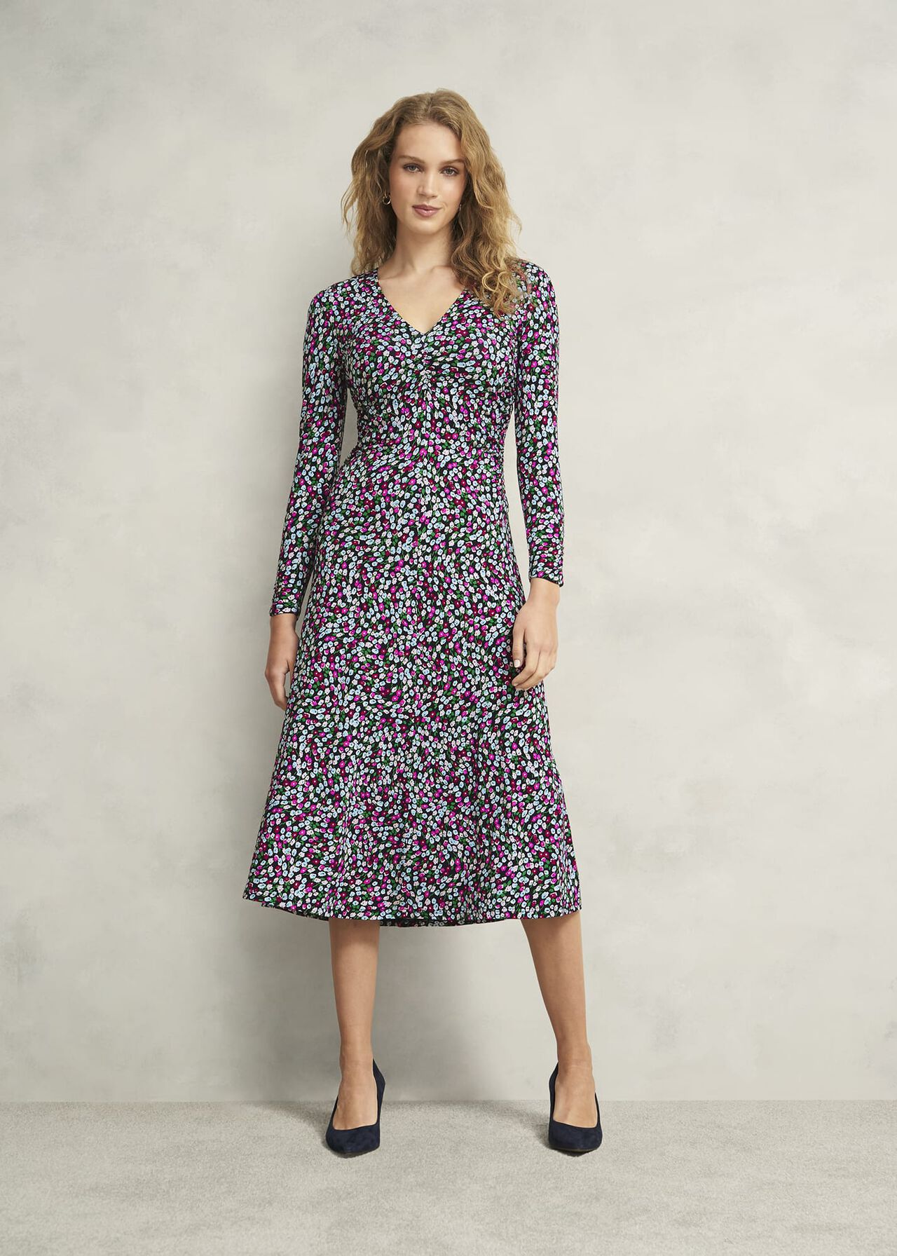 Hobbs Flo Jersey Dress