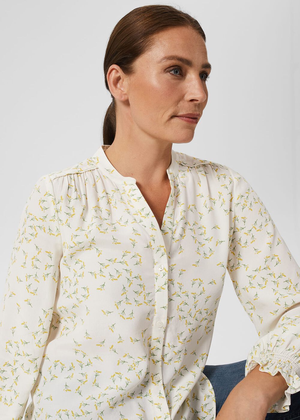 Sutton Blouse, Ivory Multi, hi-res
