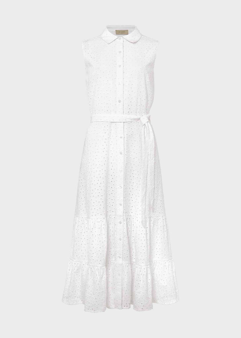 Esme Broderie Dress, Ivory, hi-res