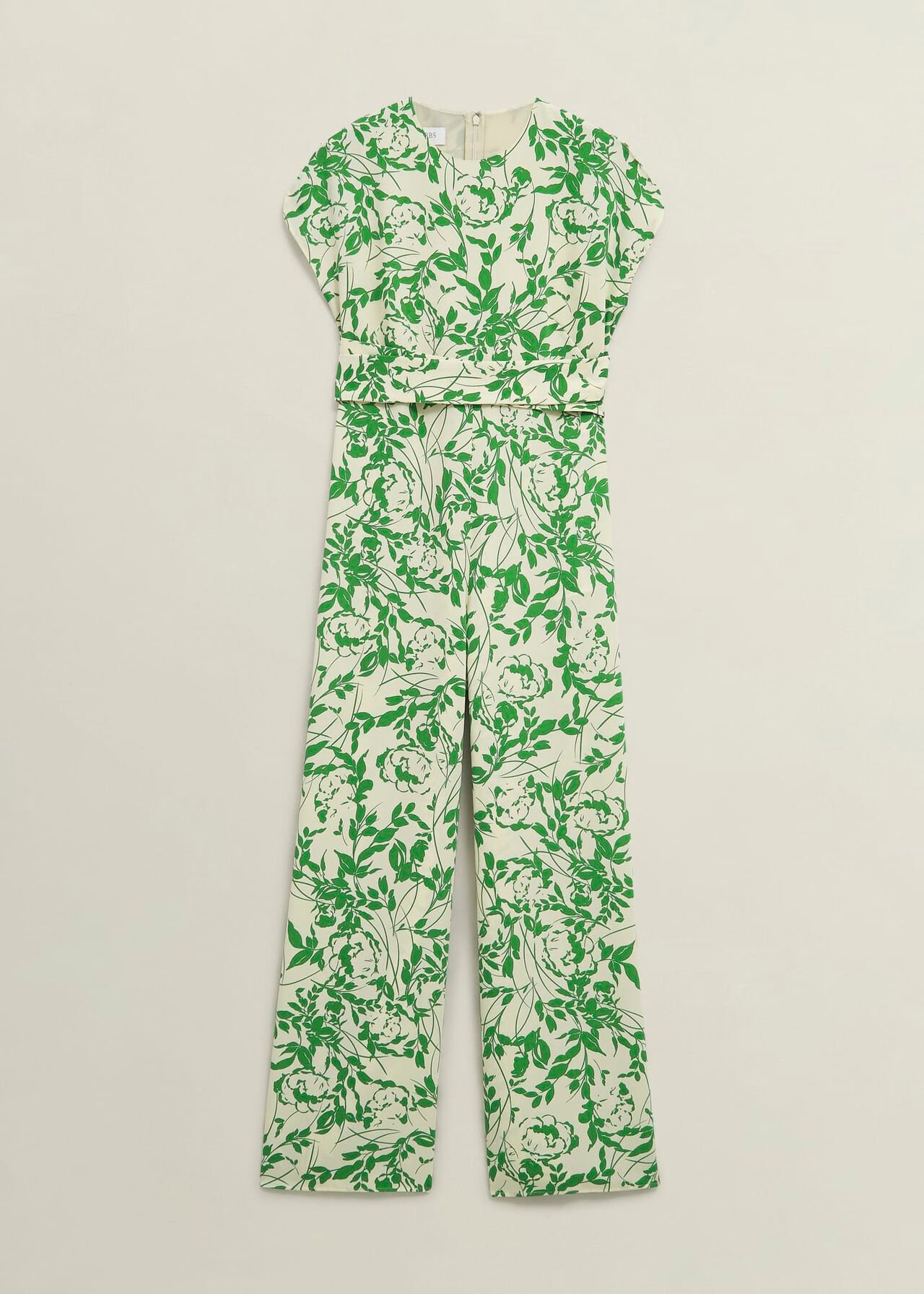 Cressida Jumpsuit, Cream Green, hi-res