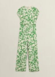 Cressida Jumpsuit, Cream Green, hi-res