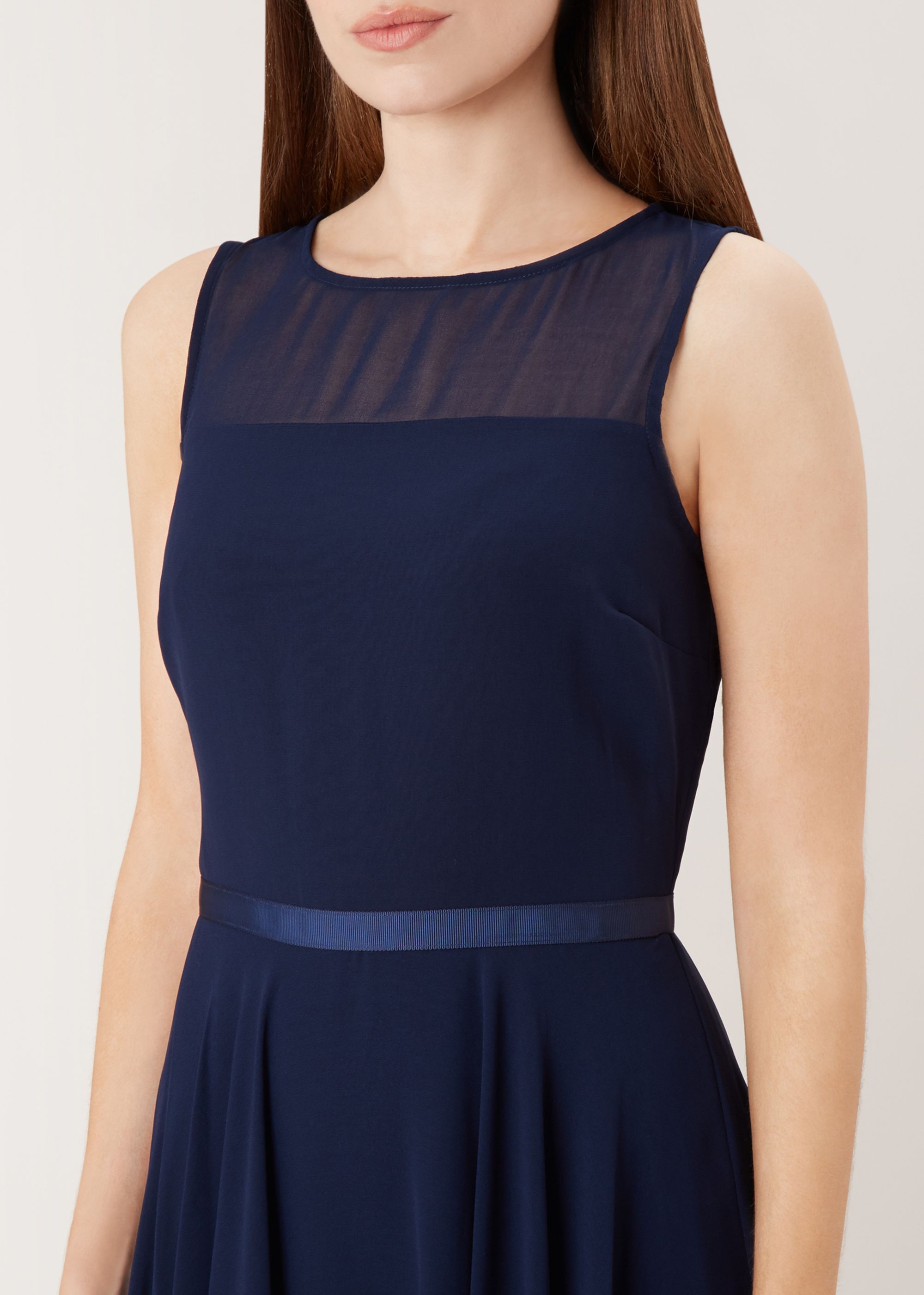 hobbs abigale dress navy