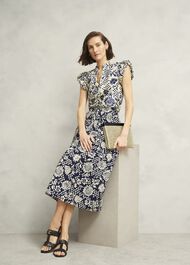 Adrianna Clutch, Natural Black, hi-res