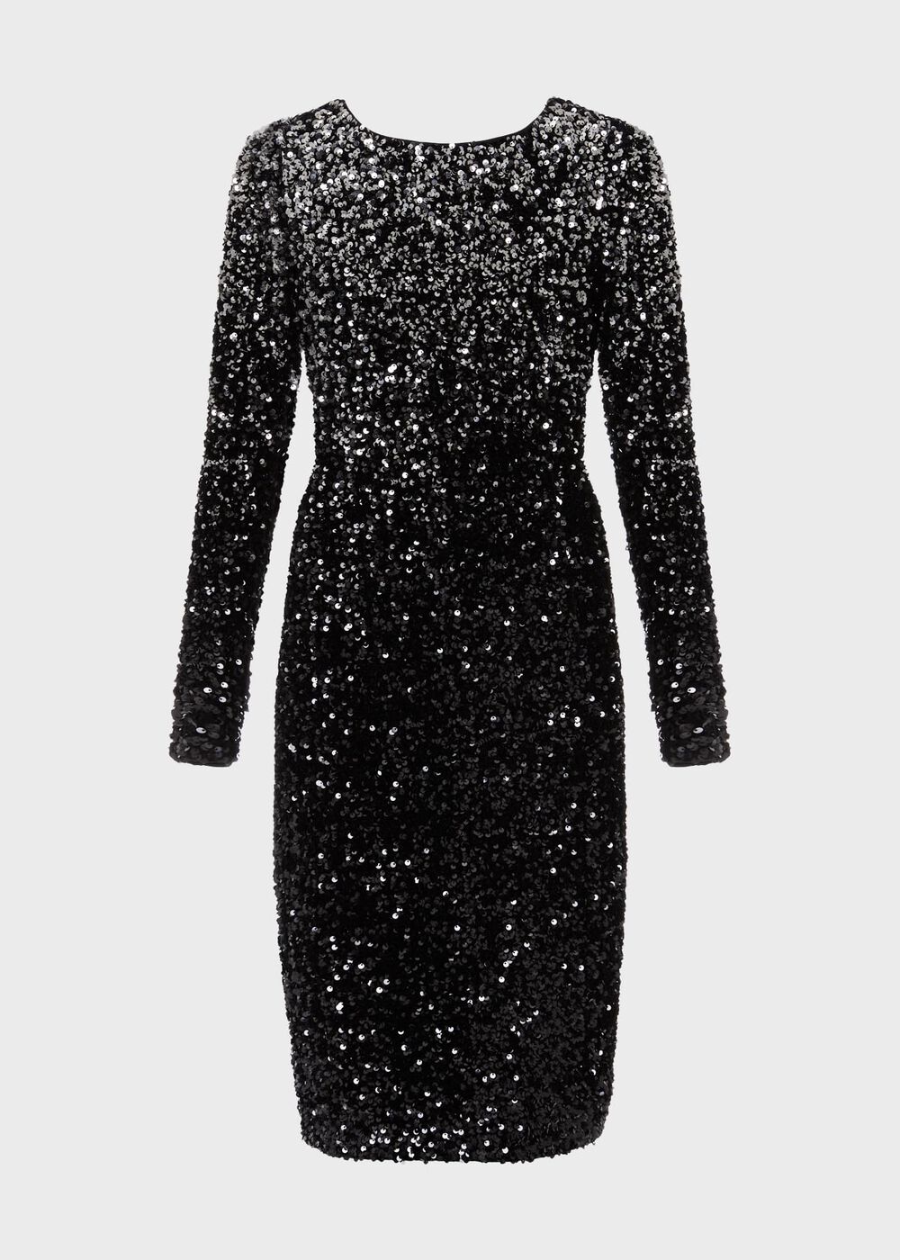 Sawyer  Sequin Dress, Black, hi-res