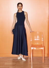 Knowles Dress, Midnight Navy, hi-res