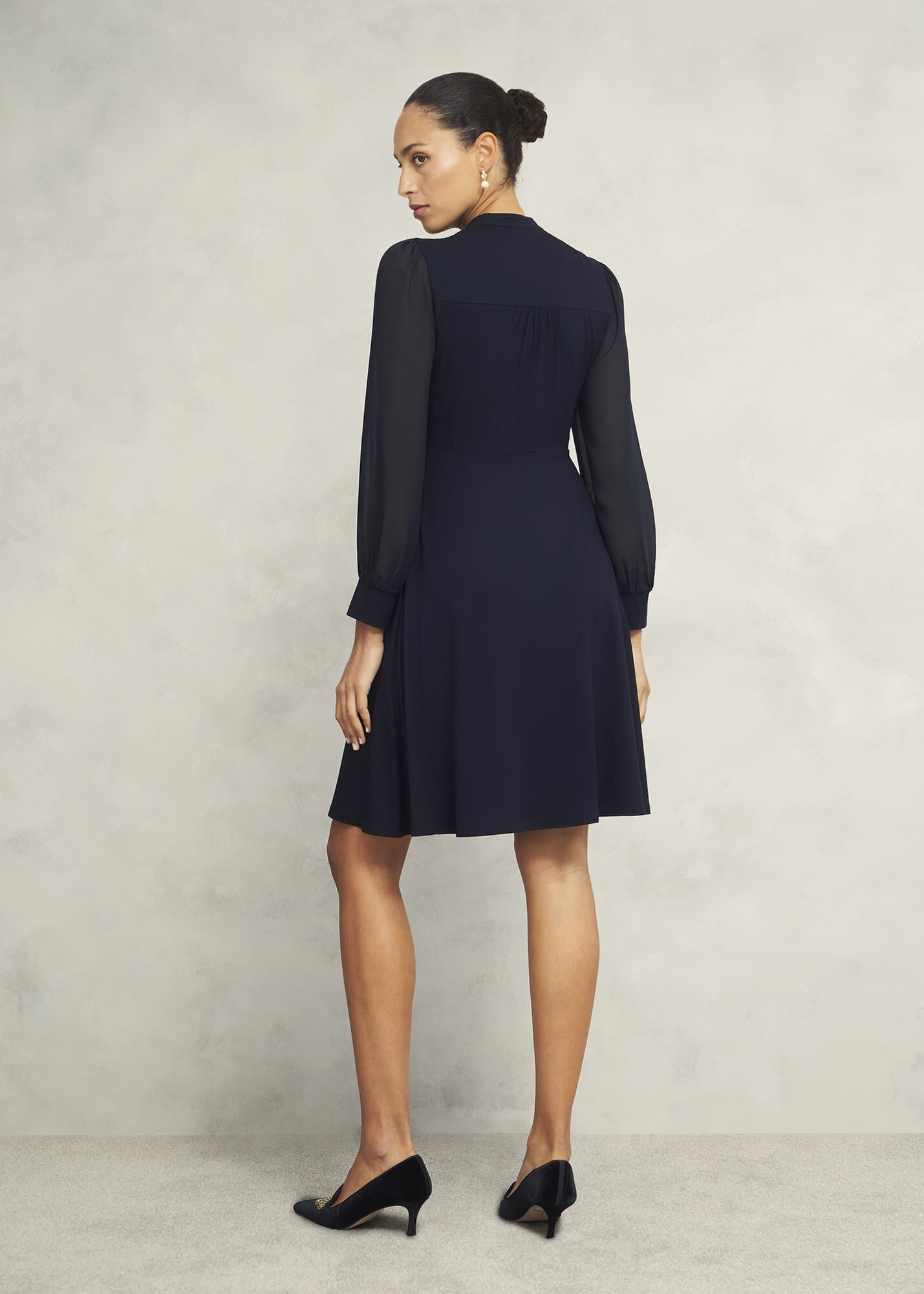 Liberty Jersey Dress | Hobbs US |