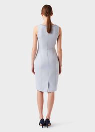 Gill Embellished Shift Dress, Pale Blue, hi-res