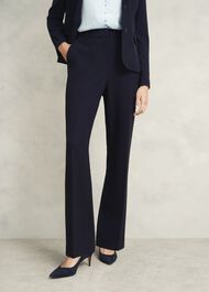 Aly Straight Trousers, Navy, hi-res