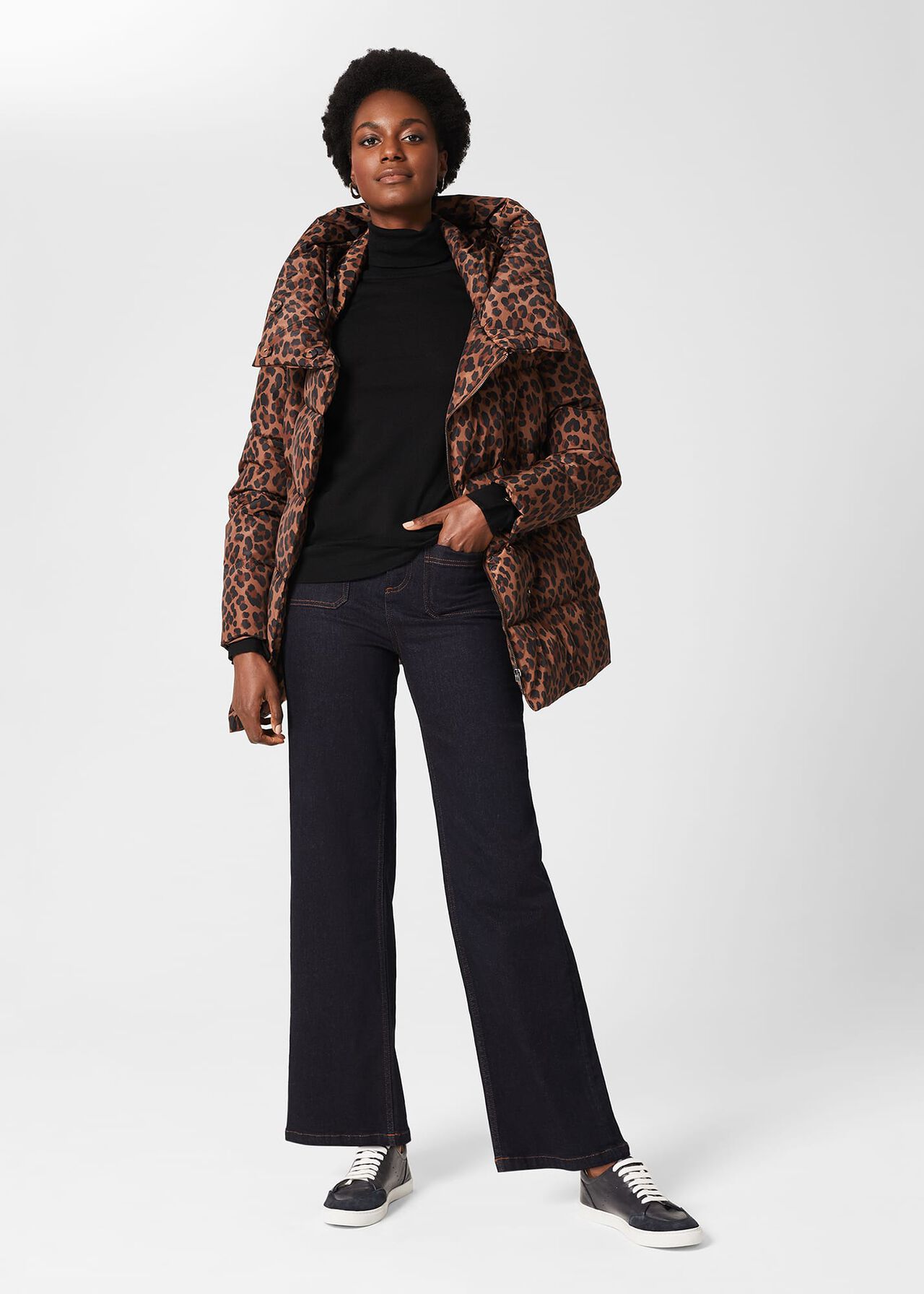 Karis Wide Leg Jeans, Indigo, hi-res